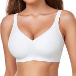 Smooth Wireless Bras for Women No Underwire Comfort Seamless Supportive Bra Raceback Push Up  Full Coverage