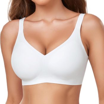Smooth Wireless Bras for Women No Underwire Comfort Seamless Supportive Bra Raceback Push Up  Full Coverage